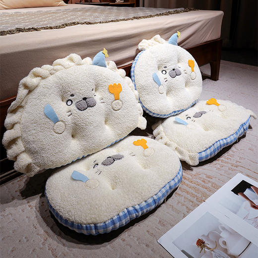 自然醒萌萌小海豹扁扁坐垫QYL 商品图14