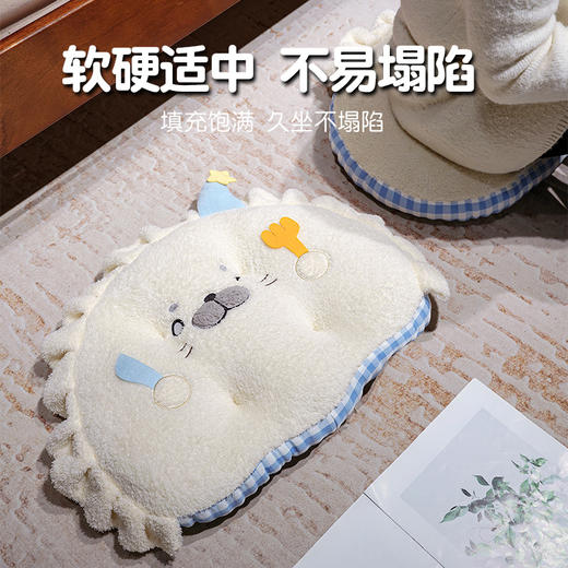 自然醒萌萌小海豹扁扁坐垫QYL 商品图7