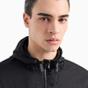 【五】EMPORIO ARMANI 阿玛尼 男士带兜帽和徽标贴片的防水尼龙外套 黑色 8N1BQ0 1NZQZ 0999 商品缩略图3