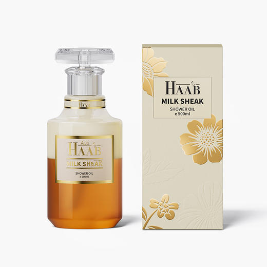 洗养合一🌟【HAAB 奶昔沐浴油】当牛奶精华遇见黄金油露💦开启一场肌肤的奢宠SPA🛀秋冬沐浴不再紧绷,洗出12小时水光肌 商品图3