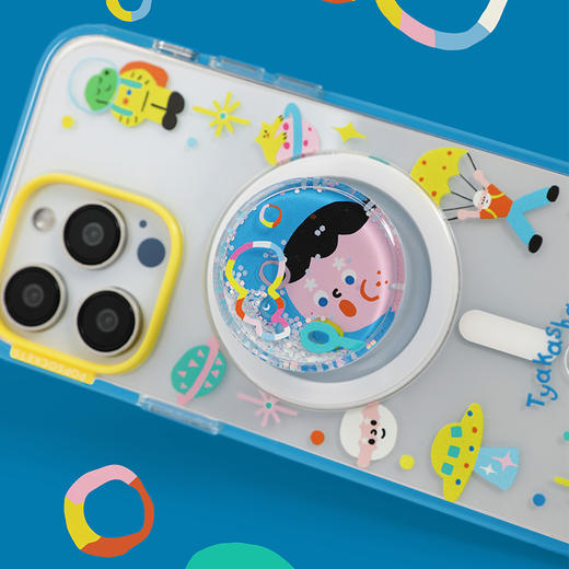 限时折上折【奇妙假期】TYAKASHA塔卡沙联名系列 POPGRIP泡泡骚 Tidepool流沙系列 AKA吹泡泡 商品图1