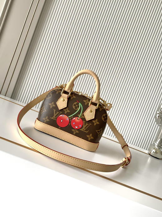 秋冬特惠💰1260 渠道级LV【全钢五金 MB163c01变码芯片】te级LV 全套包装 M13416老花樱桃 商品图2