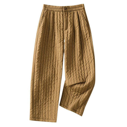 GYH 8657时尚宽松显瘦通勤保暖休闲裤阔腿裤 商品图4