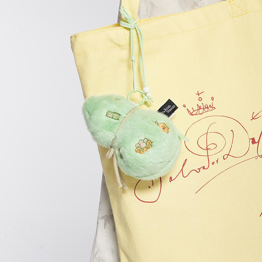 大英博物馆 东方梦境系列 毛绒葫芦口袋收纳刺绣挂件 商品图3