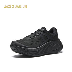 安踏冠军乘风2丨新款厚底轻便缓震透气通勤秋季女跑鞋 122525523A