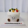 多款式~水果表情简约款蛋糕(按当季水果装饰)-低糖处理无添加 商品缩略图2