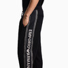 EMPORIO ARMANI 阿玛尼 男士徽标条纹 ASV 双面针织运动裤 黑色 EM002914 AF10013 UC001 商品缩略图3