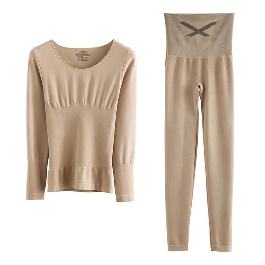 【Cerotich美体山羊绒轻塑保暖套装】修身提臀显瘦女秋冬内搭秋衣秋裤 商品图4