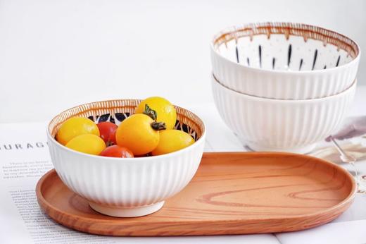 29.9元8个捡漏！！出口高端货，日式餐厅同款【Trees&wind藤言陶瓷餐具】妥妥的餐桌颜值担当 ✅1350°高温烧成，釉下彩工艺，手感细腻温润 商品图5