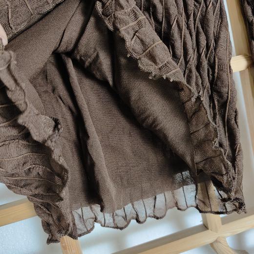 「断码清仓」弹力高领双层蕾丝网纱打底衫  ZFYY130 商品图1