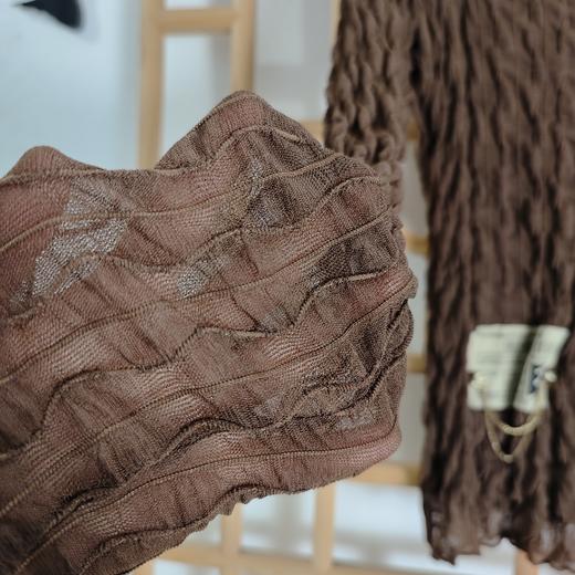 「断码清仓」弹力高领双层蕾丝网纱打底衫  ZFYY130 商品图2