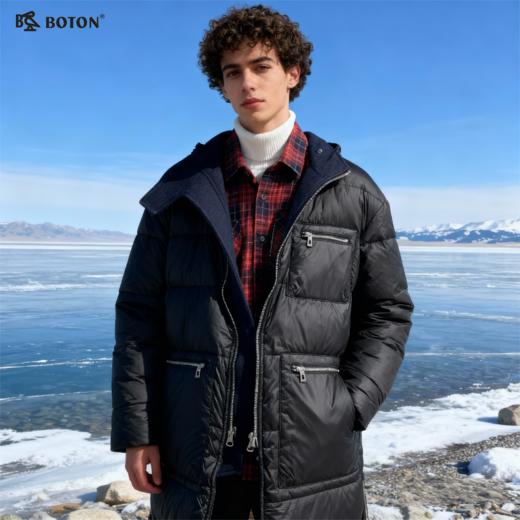 波顿男士双面穿羽绒服MC693516 商品图1