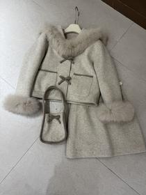 【门店同款】ENJOY冬季“暖冬软糖”狐狸毛夹羽绒套装 168143427