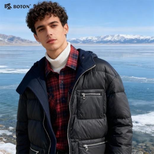 波顿男士双面穿羽绒服MC693516 商品图2
