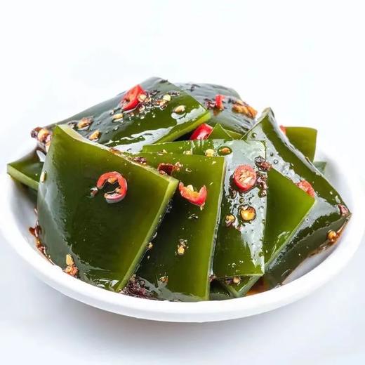 【秒杀19.9抢❗️2斤装🔥香辣海带片】甄选品质原料新鲜制作，精选中段特厚海带片，天然海味健康之选，保留海藻原味，开袋即食或凉拌皆宜，即食海带丝酸辣风味，休闲小吃零食配饭下酒菜L-d 商品图3