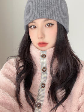 🌟秋冬懒人穿搭封神款🔥【AUChris甜糯卫衣羊羔毛格纹拼接抽绳套头外套AUC111201】把云朵穿在身上，👌舒适时髦还巨好搭❗️