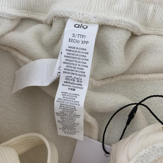 【秒杀价已调 直接拍】ALO 摇粒绒 拼接 保暖 工装 运动裤 可甜可咸的一款百搭裤 商品图10