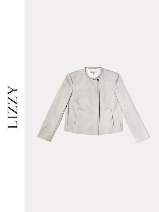 LIZZY早秋知性优雅通勤气质百搭精致短款外套8148 商品图5