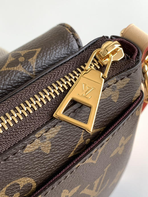 秋冬特惠💰1240 渠道级LV【全钢五金 变码芯片】te级LV 全套包装 M46999老花 Vivacité 手袋 商品图5