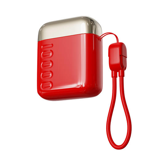 i-mu幻响小方宝超级快充移动电源S16 自带充电挂绳线 商品图2