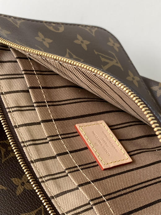 秋冬特惠💰1220 渠道级LV【全钢五金 变码芯片】te级LV 全套包装 40990老花杏 经典大号购物袋 商品图7