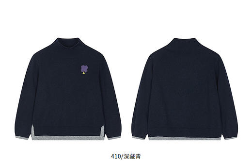 jnby  25年冬款  长袖套头羊绒衫  1PA310630 商品图11