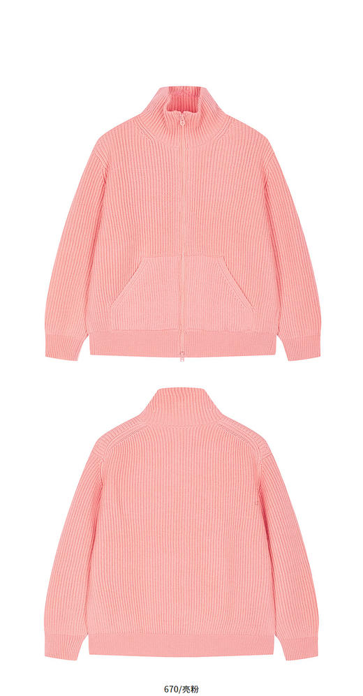 jnby  25年冬款  短款开襟毛衫  1PA310400 商品图9