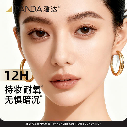 【买1送1替换芯】潘达气垫bb霜18g混干皮油皮美容修饰保湿 商品图4