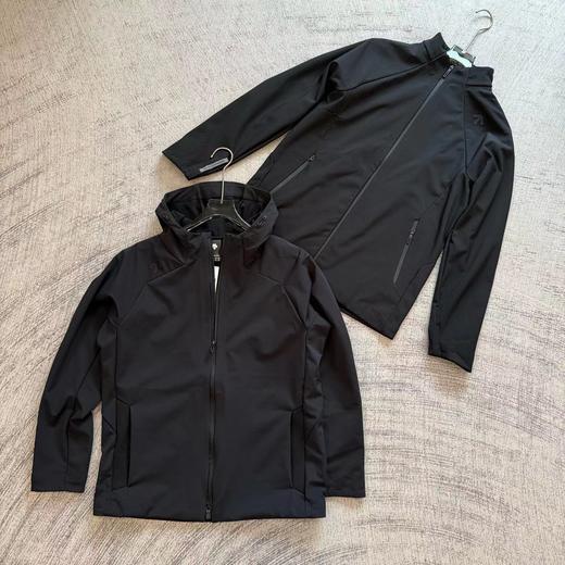 D112547训练运动男士防水透湿加绒外套夹克梭织上衣 商品图0