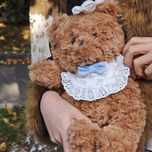 25cm眼罩小熊玩偶公仔毛绒玩具生日礼物毛绒公仔-纪念日百货门店同款167796469 商品图2