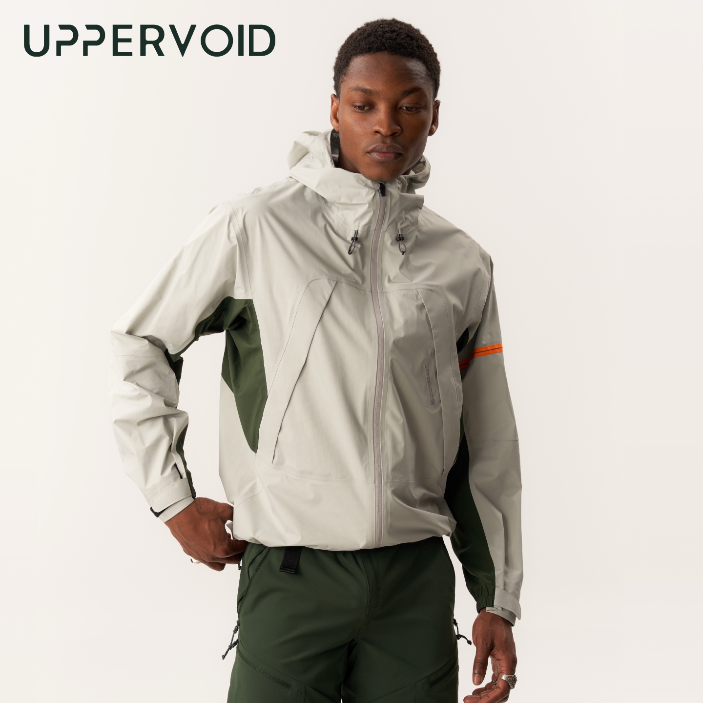 ENIA冲锋衣户外运动轻量防风防水透气机能男UPPERVOID二普纬度