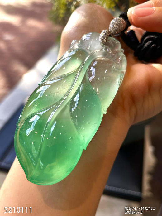 叶子吊坠【5210111】具体价格微信咨询 商品图2