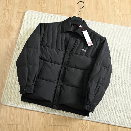 D112514冬季新款简约纯色夹克翻领羽绒服案款 商品图5