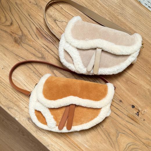 【澳洲品牌】EVERAU   复古马鞍牛皮造型包斜挎包EAA038 商品图0