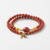 南红蜜蜡双圈手串B款 商品缩略图1