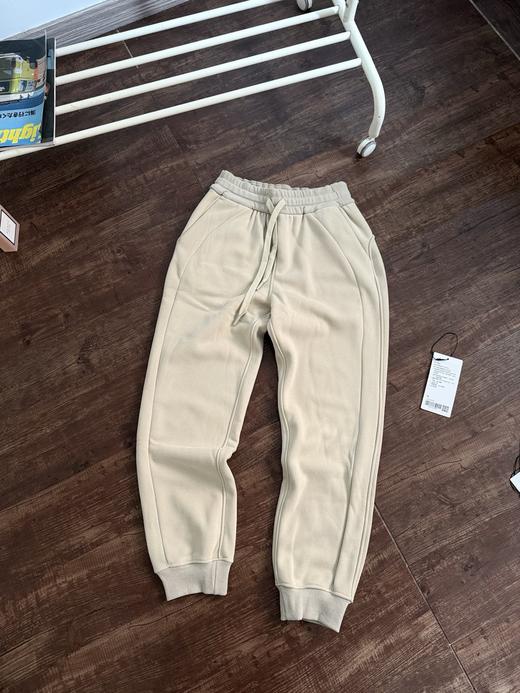 D112566男女同款高腰宽松运动裤冬款加绒裤 商品图8