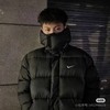 D112541梭织面料防风拒水连帽纯色羽绒服夹克 商品缩略图8