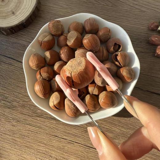 【悠享佳】开口笑大壳榛子300g美国原味熟干坚果儿童孕妇休闲零食壳薄 商品图2
