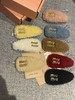 D112558甜美少女秋冬复古羊羔毛糖果色字母发夹 商品缩略图7
