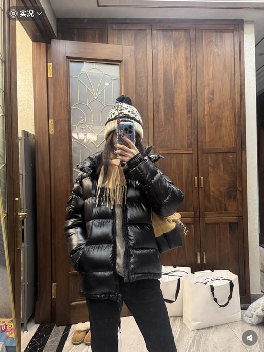 Moncle  90绒！r众多明星上身maya羽绒服男女同款短款羽绒服 商品图4