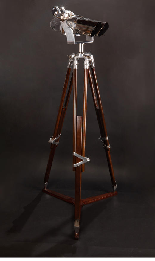 独角鹿西洋古董1940年代德国Emil Busch公司出品福瑞家族定制双筒望远镜 商品图0