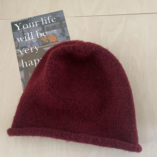 冷帽 百搭爆款 加大加宽 显脸小 冷帽网红帽子 女秋冬 堆堆帽 大头 商品图7