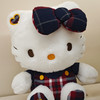 8寸学院KT可爱复古格子凯蒂猫hellokitty毛绒玩具生日礼物毛绒公仔-纪念日百货门店同款168097184 商品缩略图4