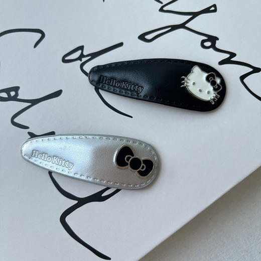 少女可爱百搭银黑KT对夹-纪念日百货门店同款167749304 商品图3