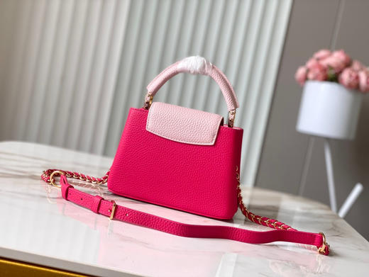 秋冬特惠💰1530 渠道级LV 新品 te级LV 全套包装  M21689/M48865玫红拼链条款 商品图2