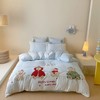 【3-7天发货丨儿童蚕丝绒四件套】萌趣涂鸦款，可爱童真！质地柔软，触感细腻！面料亲肤！手感柔软顺滑，加厚保暖！有多种款式可选！ 商品缩略图10
