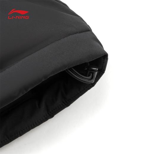 李宁反伍BADFIVE男子防泼水保暖宽松鸭绒短羽绒服AYMV129 商品图7