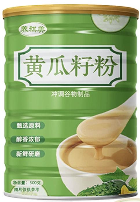 【2罐】黄瓜籽粉500g即食早餐免煮速溶方便食品、冲饮即食代餐、无添加蔗糖、原味膳食、500g/罐 商品图4