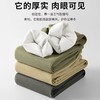 【纯棉直筒休闲裤男长款加绒加厚】秋冬宽松抗皱通勤秋冬季百搭长裤男 商品缩略图2