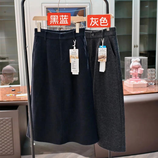 Steve Sandro羊毛花苞长裙，立体花苞版型，520g高比例羊毛混纺，保暖又优雅(5-10天发货) 商品图4